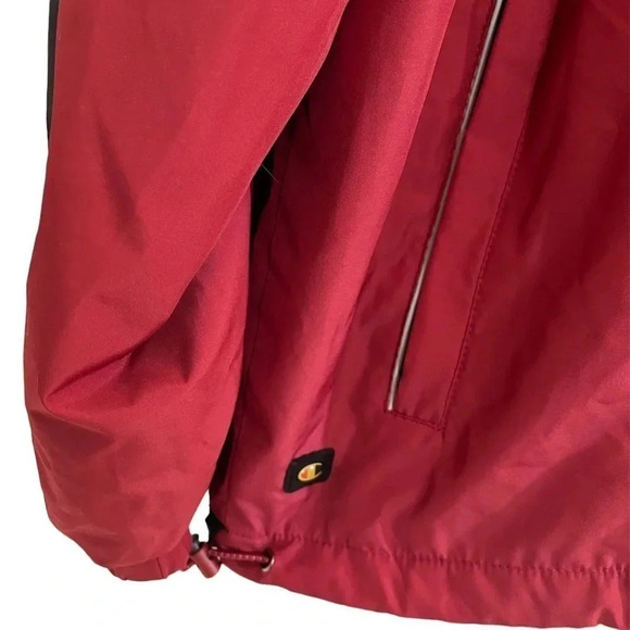 Vintage Champion XL Jacket in Red - Picture 3 of 4